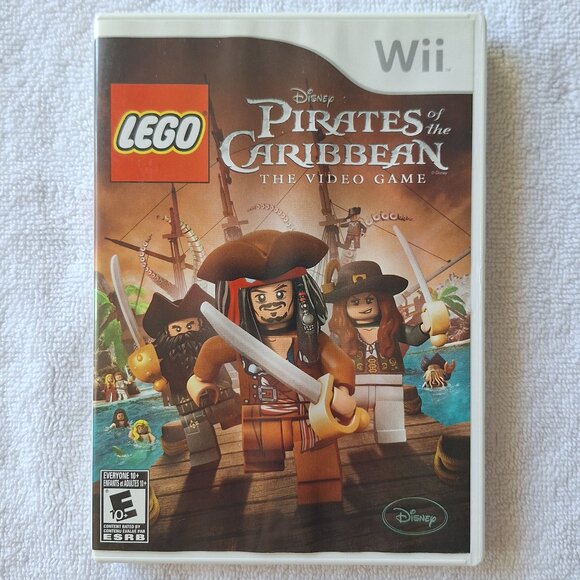 Wii Lego Disney Pirates of the Caribbean Nintendo Game - Picture 1 of 4